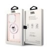 Karl Lagerfeld KLHMP14LHFCCNOP iPhone 14 Pro 6.1 różowy/pink hardcase IML Choupette MagSafe